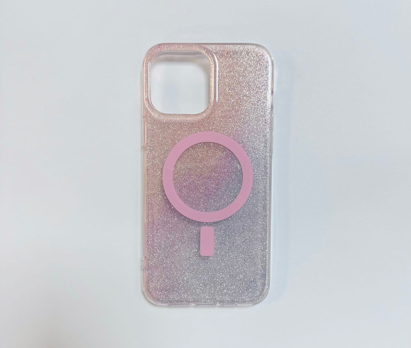 iPhone 13 Pro Max 6.7 Watercolor Texture Glitter Series Magsafe Case