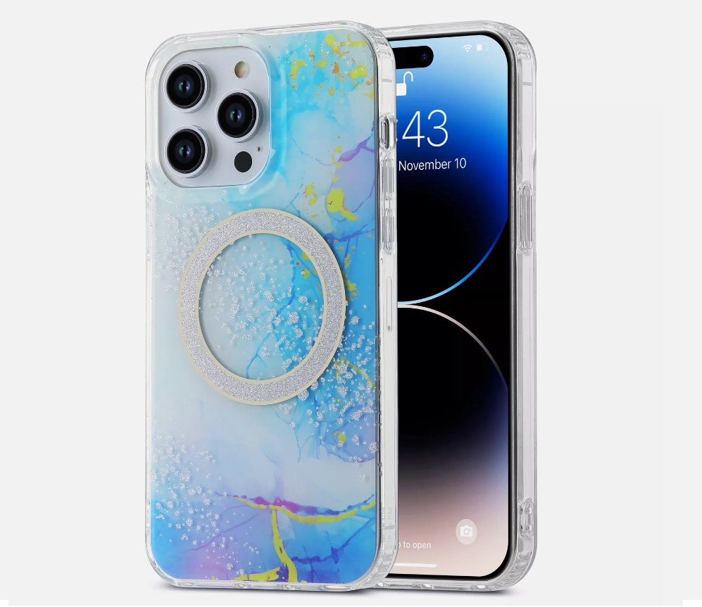 iPhone 15 6.1 Star Marble Magsafe Series