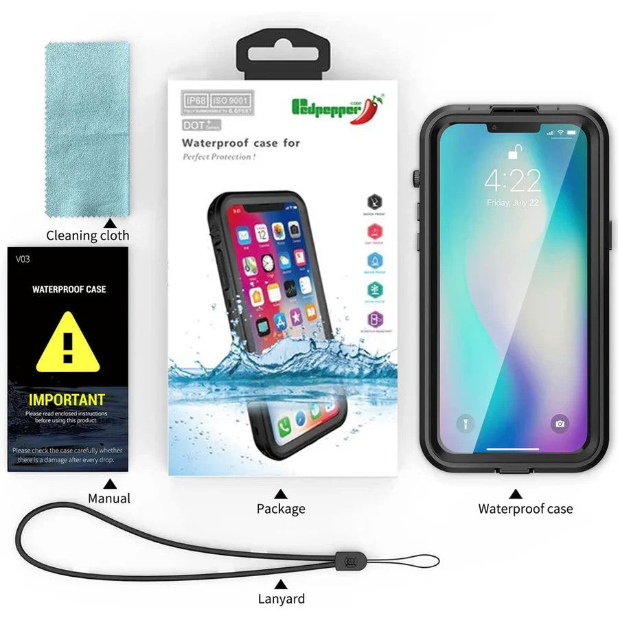 iPhone 16 Pro 6.3 Redpepper DOT+ Magsafe Waterproof Case