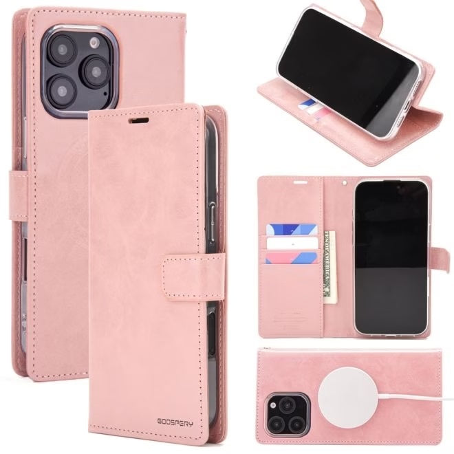 iPhone 16e 6.1 Mercury Bluemoon Diary Magsafe Series Wallet