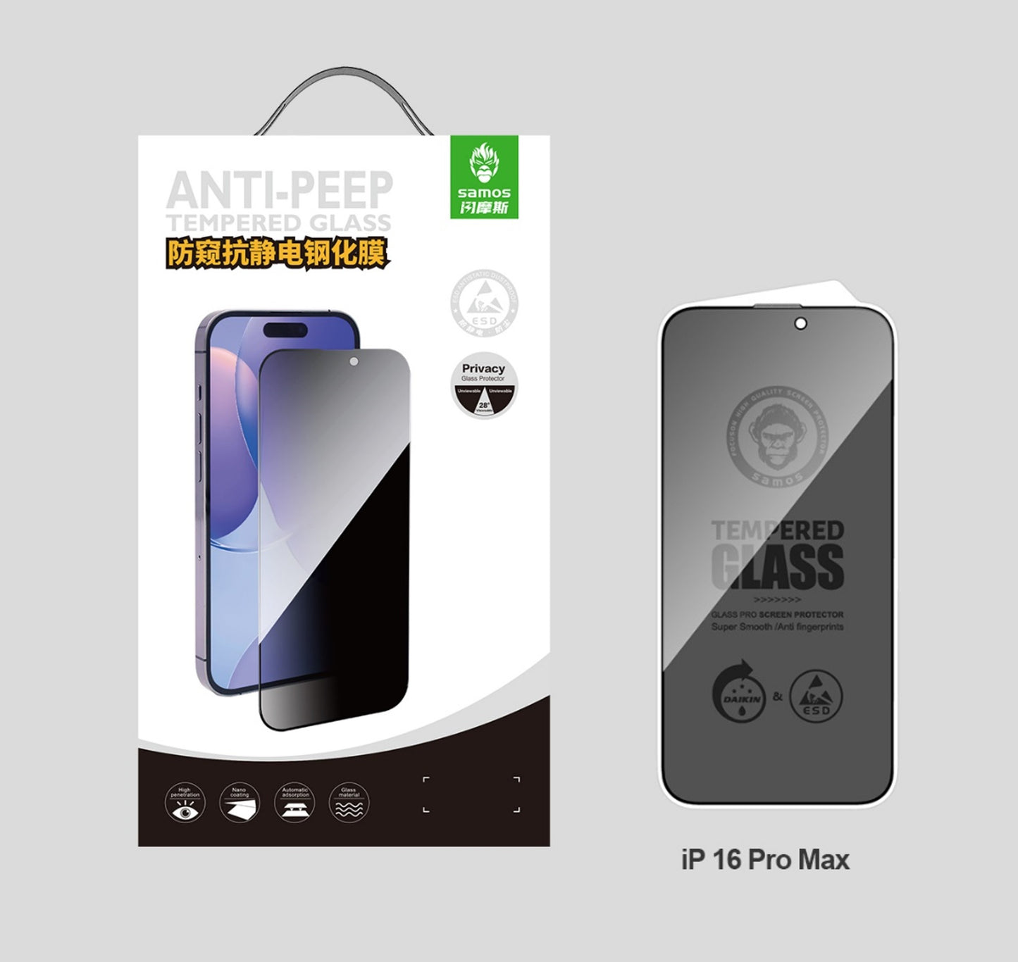 iPhone 16 Pro Max 6.9 Tempered Glass