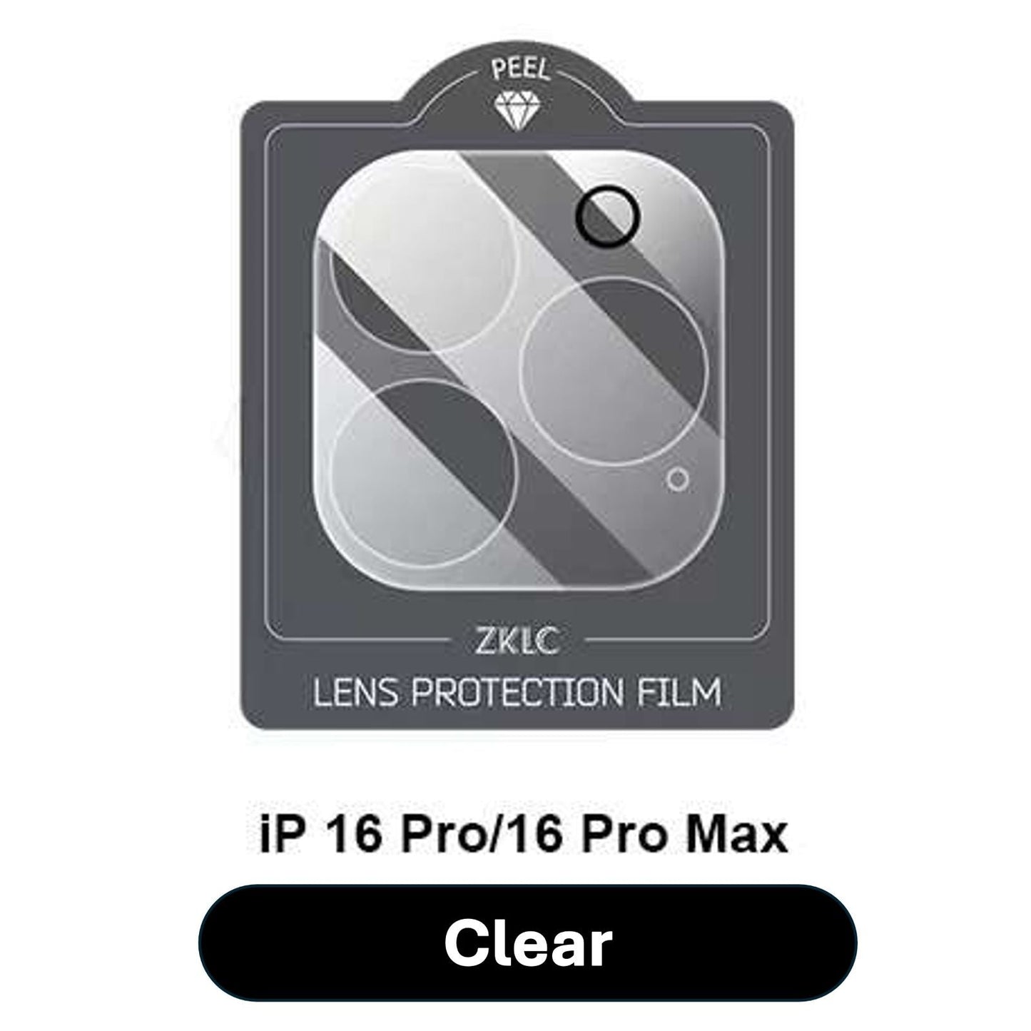 iPhone 16 Pro 6.3/16 Pro Max 6.9 Samos Back Camera Protection Lens