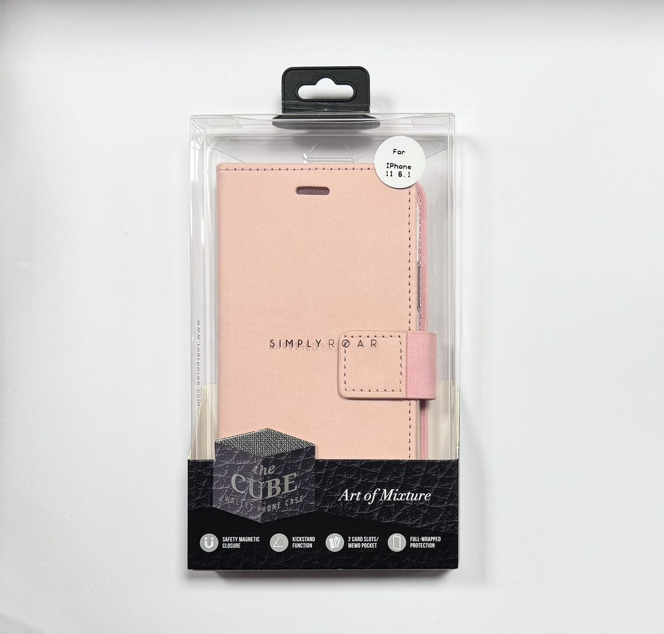 iPhone 12/12 Pro 6.1 Roar The Cube Diary 4 Card Slots Wallet