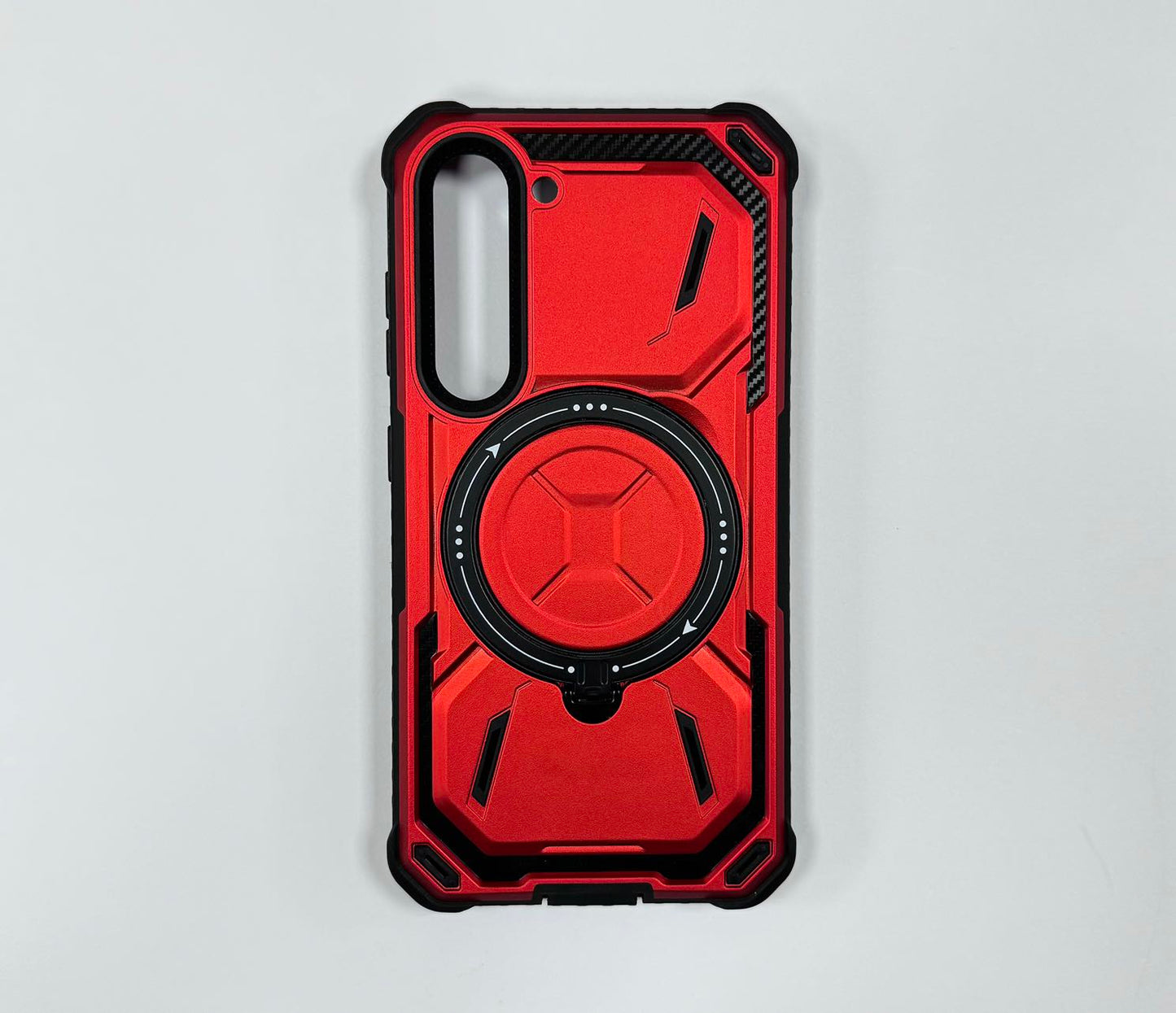 SAM S916 Galaxy S23 Plus Rugged Golden Armor Magsafe Case