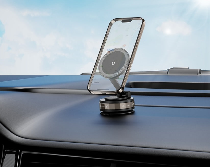 XO C176 Manual Suction Cup Holder - Black