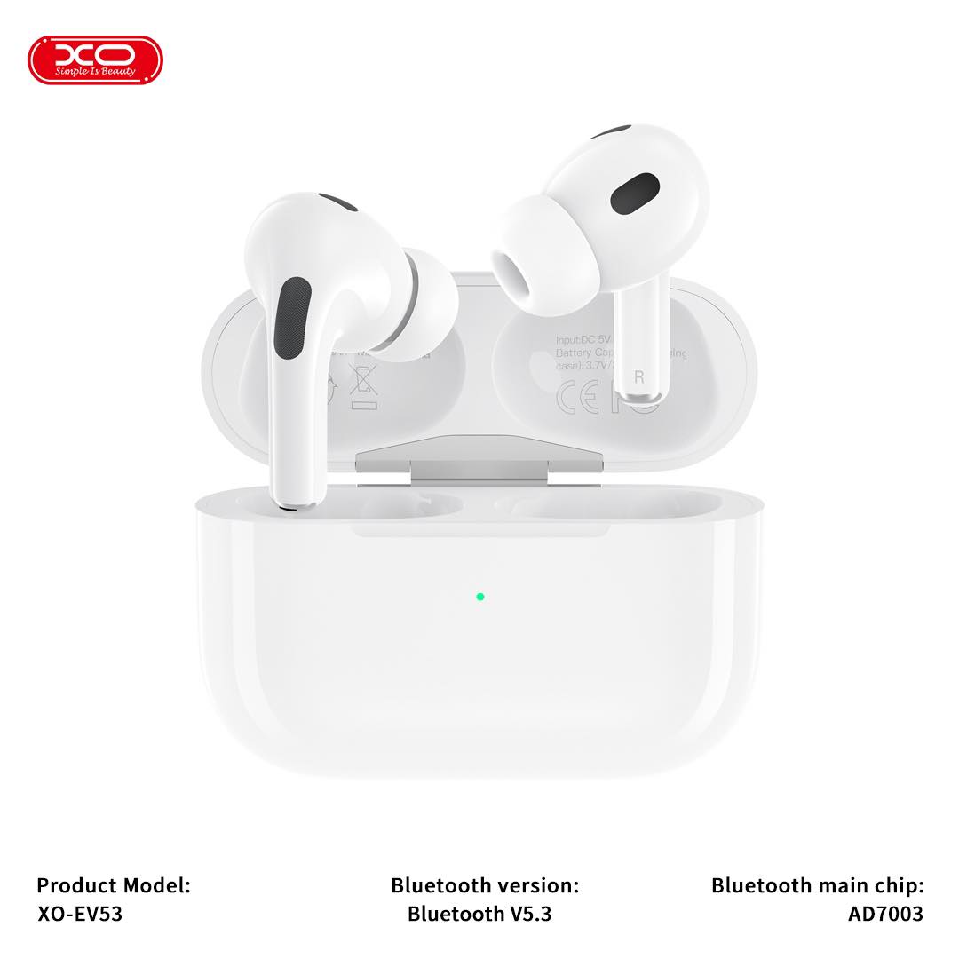 XO EV53 5th Gen ANC Noise Canceling TWS Wireless Bluetooth Earphones
