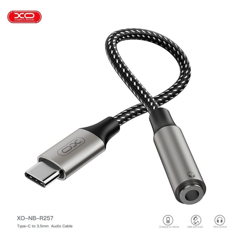 XO NB-R257C Type-C to 3.5mm Adapter