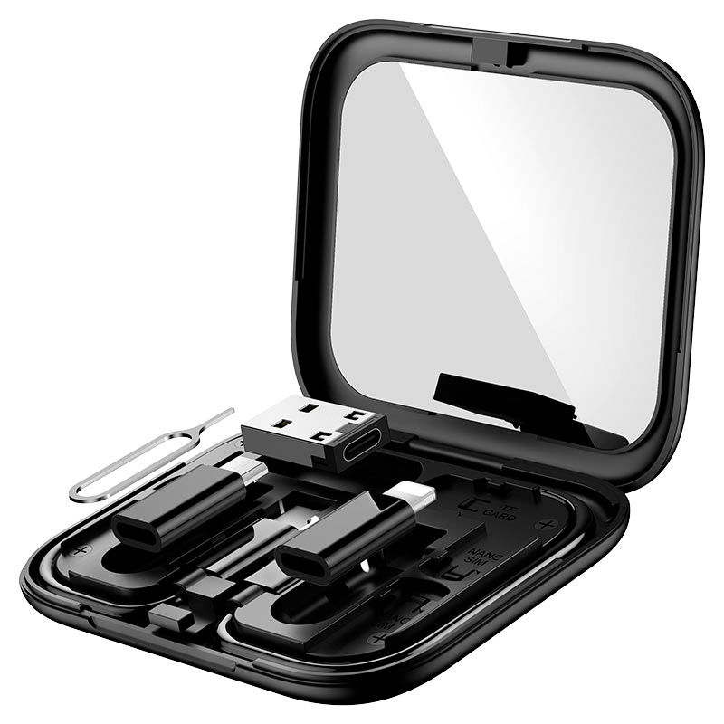 HOCO U114 Treasure Box Storage Charging USB Cable Set