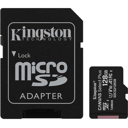 Kingston Canvas Select+ CL10 SDXC Micro SD Card