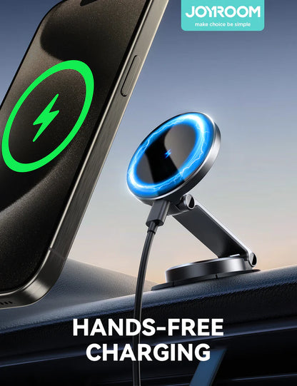 JOYROOM JR-ZS408 Magnetic Wireless Charging Car Holder