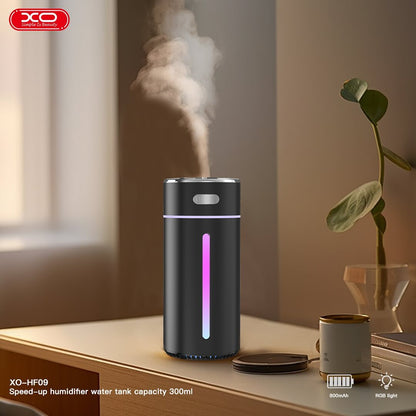 XO HF09 Cool Atmosphere Night Light Car/Desktop Multi Purpose Humidifying Spray
