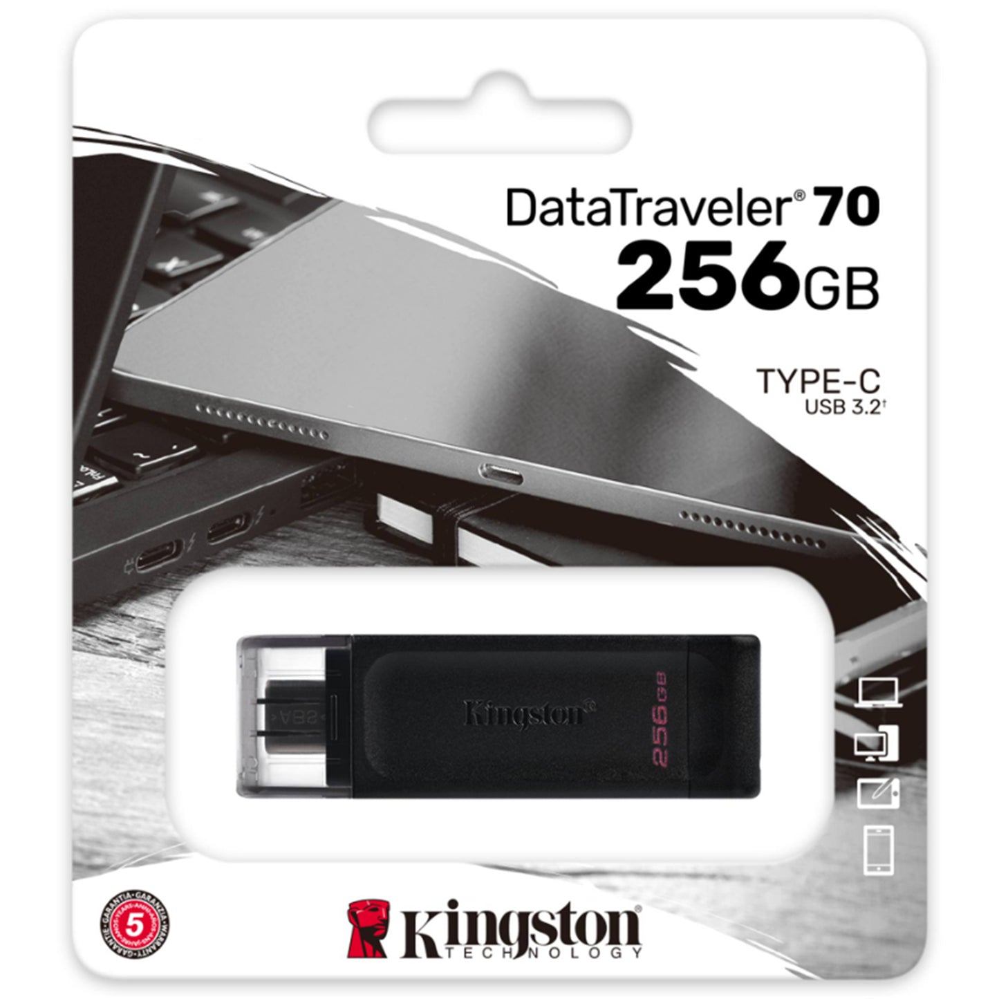 Kingston DataTraveler 70 USB-C 3.2 Flash Drive