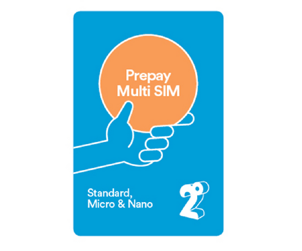 2Degrees Prepay SIM Card (Standard/Micro/Nano)