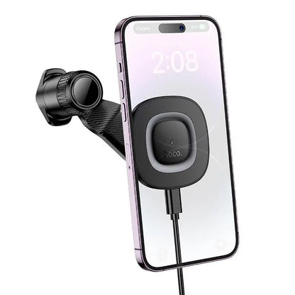 HOCO HW30 Crown Magnetic Wireless Charging Air Vent Car Holder