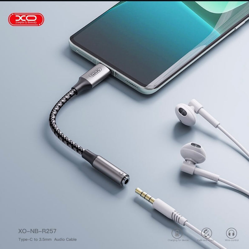 XO NB-R257C Type-C to 3.5mm Adapter