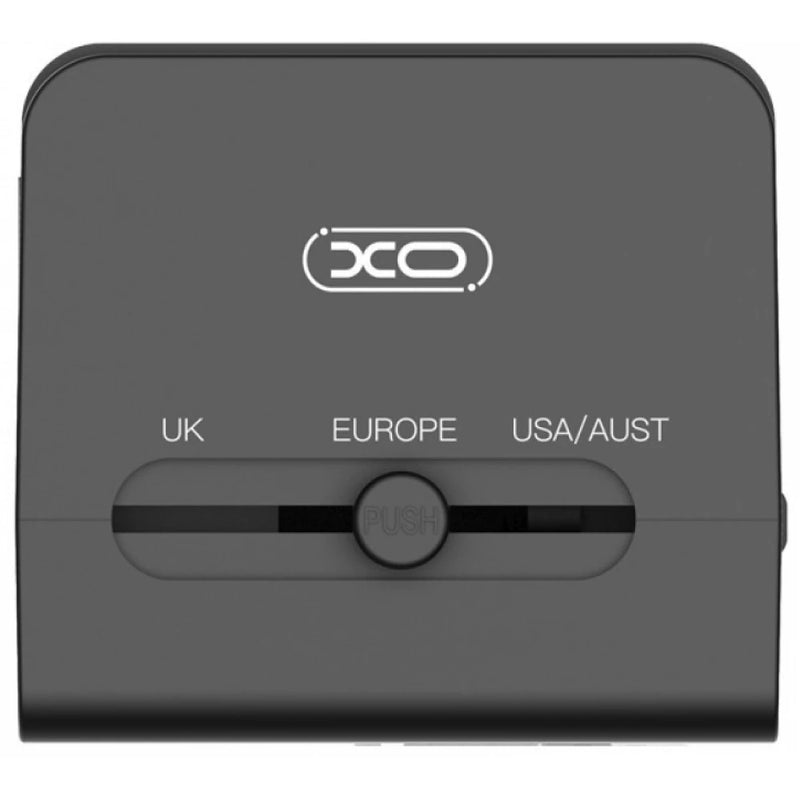 XO WL01 Dual USB-A Universal Travel Adapter (Overseas Use Only)
