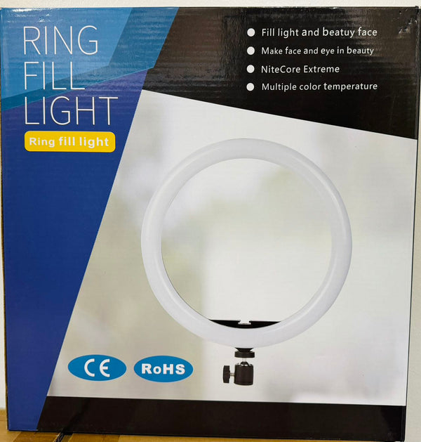 30cm/12inch SL300 Ring Fill LED Light for Live Telecast with Stand