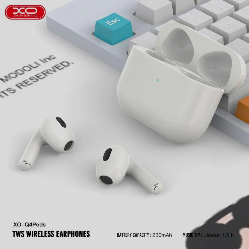 XO Q4Pods 4th Gen TWS Wireless Bluetooth Earphones