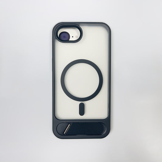 iPhone 16e 6.1 X1 Series Translucent Matte Frosted Magsafe Kickstand Case