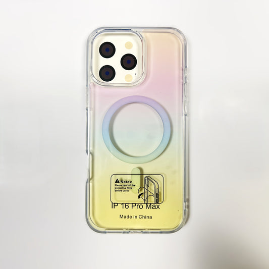 iPhone 16 Pro Max 6.9 O1 Series IMD Gradient Transparent Magsafe Case