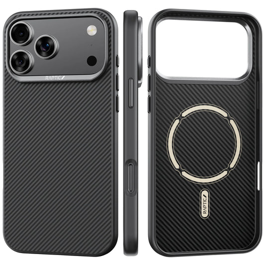 iPhone 17 Pro Max 6.9 RAPTIC Aramid Fiber Dual Magsafe 600D Series