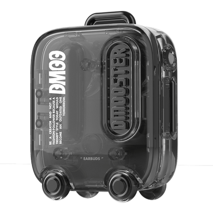 DMOOSTER D03 Transparent Suitcase TWS Wireless Earphones