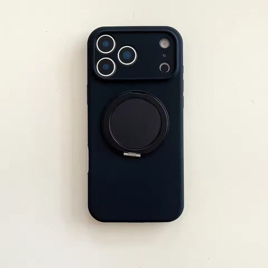 iPhone 17 6.3 Liquid Silicone Camera Bracket with Magnetic Case