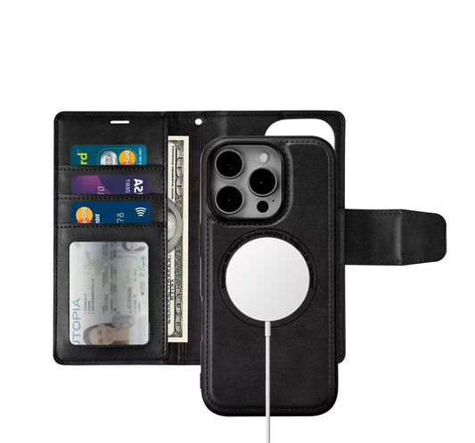 iPhone 16 Pro Max 6.9 Hanman Miro 3 Magsafe Series Detachable Wallet