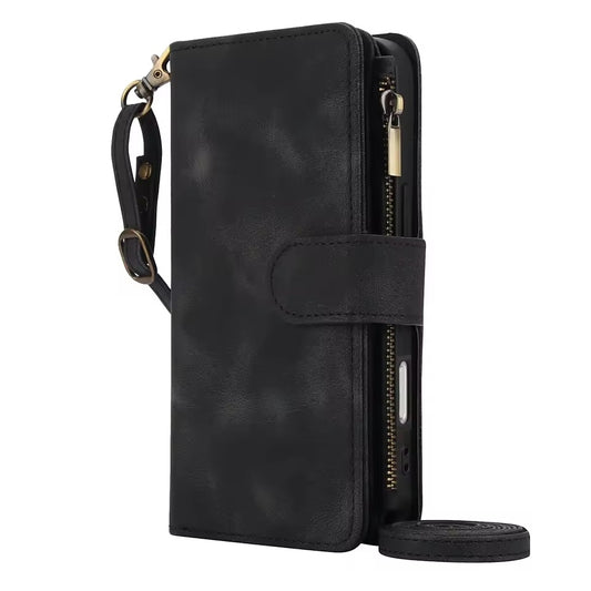 Samsung S936 Galaxy S25 Plus Multiple Card Slots with Zip Wallet Case