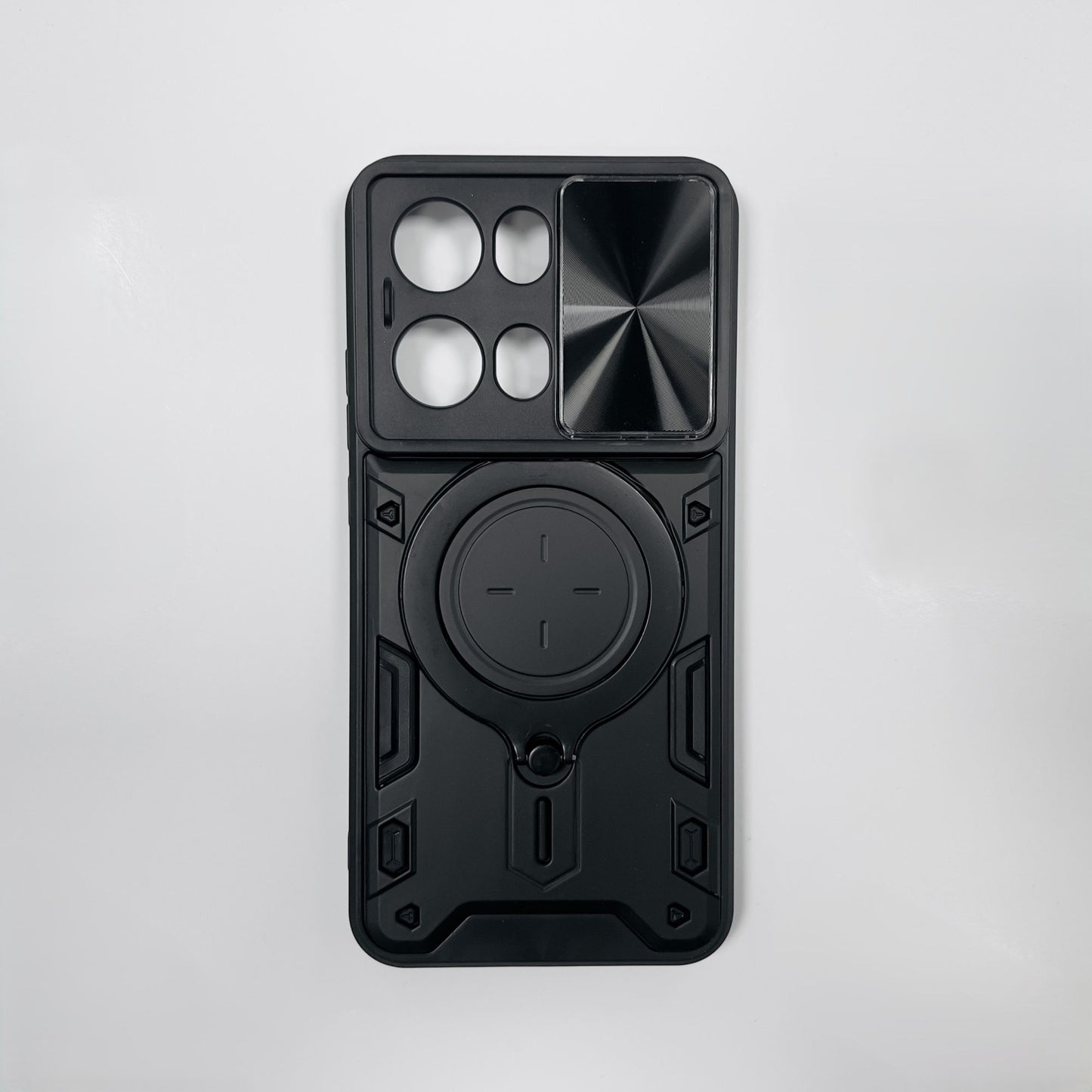OPPO Reno13 PRO 5G Armor Shockproof Slide Camera Cover Ring Holder Case