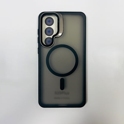 Samsung S936 Galaxy S25 Plus Classic Matte Magsafe Case with Camera Stash Stand