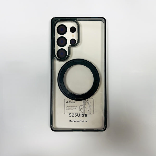 Samsung S938 Galaxy S25 Ultra Acrylic with 360 Rotation Magsafe Ring Holder Case
