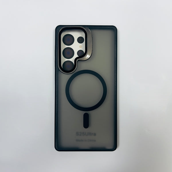 Samsung S938 Galaxy S25 Ultra Classic Matte Magsafe Case with Camera Stash Stand