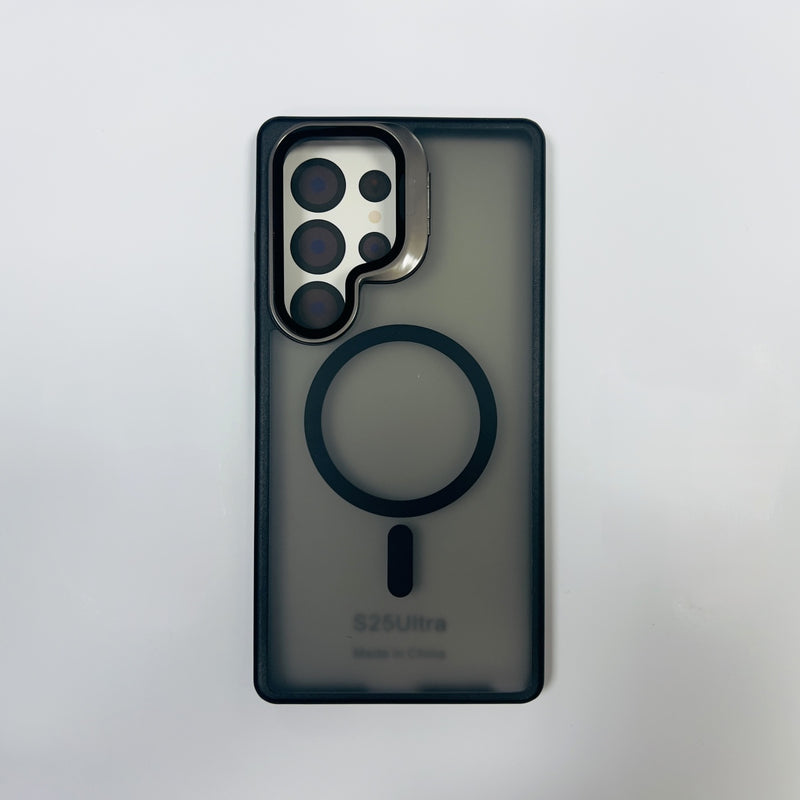 Samsung S938 Galaxy S25 Ultra Classic Matte Magsafe Case with Camera Stash Stand