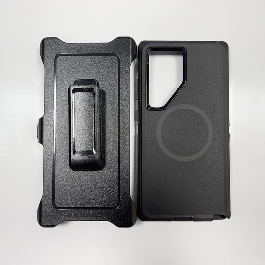 Samsung S928 Galaxy S24 Ultra Adventurer Defender 3 in 1 Magsafe Case with Belt Clip
