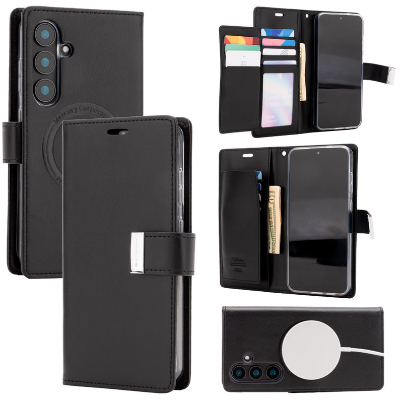 Samsung S936 Galaxy S25 Plus Mercury Rich Diary Magsafe Series Wallet