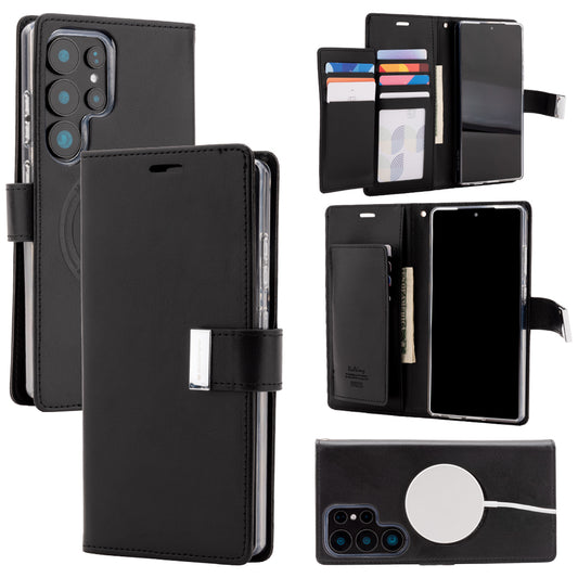 Samsung S938 Galaxy S25 Ultra Mercury Rich Diary Magsafe Series Wallet