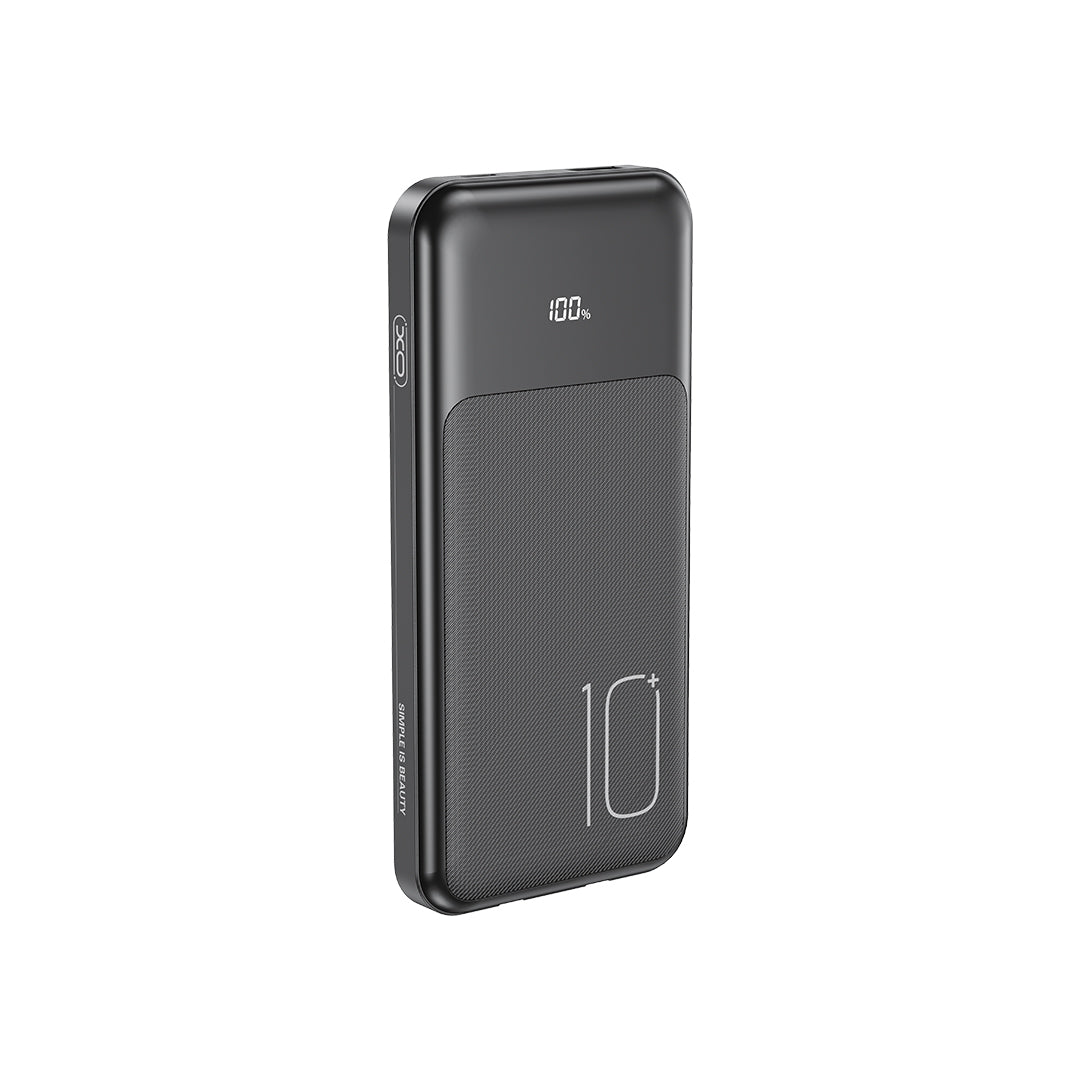 XO PR248 Digital Display Power Bank with Built-in Cables 10000mAh