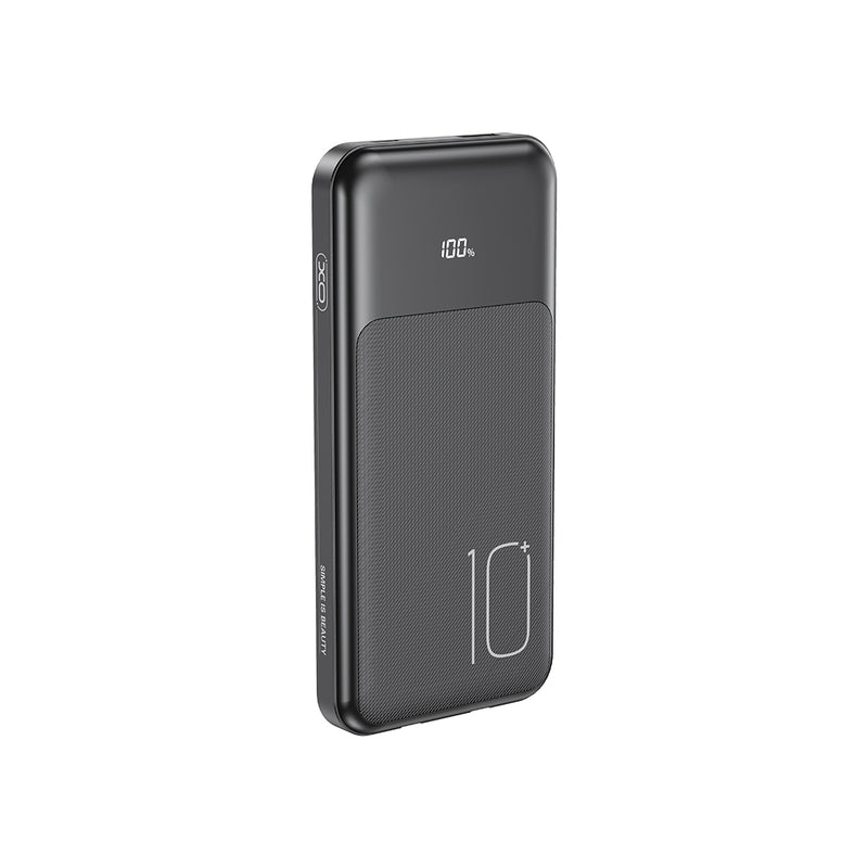 XO PR248 Digital Display Power Bank with Built-in Cables 10000mAh