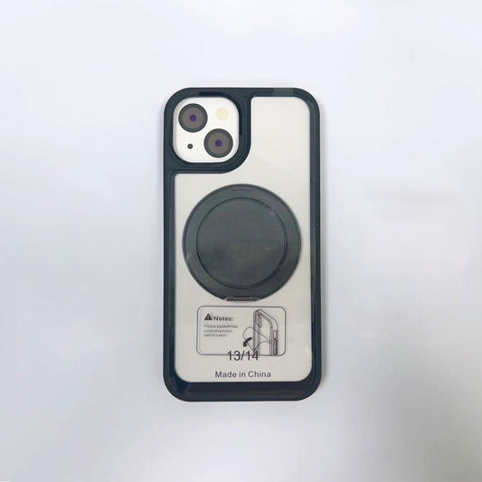 iPhone 14 6.1 H1 Series Armor Shield 360 Rotation Magsafe Ring Holder Case