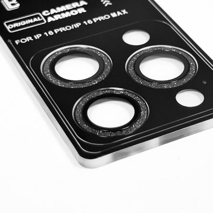 iPhone 16 Pro 6.3/16 Pro Max 6.9 LB Glitter Eagle-Eye Camera 3 Lens Protection