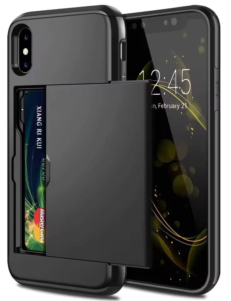 iPhone 11 6.1 Armor Hard Case with Card Slots