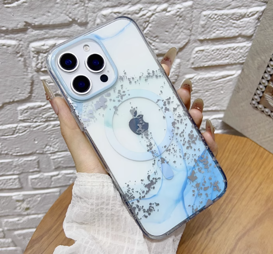 iPhone 17 6.3 Stylish Ink Painting Series Magsafe Case