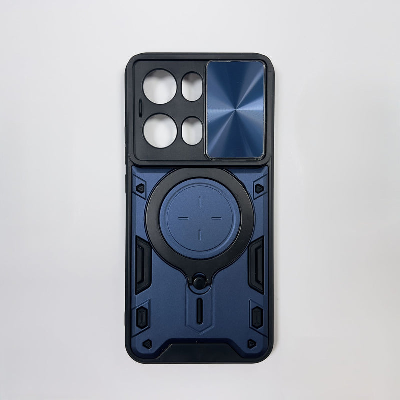 OPPO Reno13 PRO 5G Armor Shockproof Slide Camera Cover Ring Holder Case