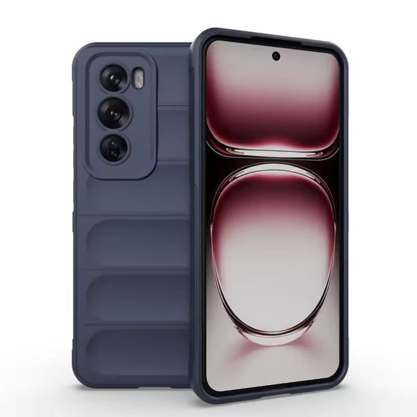 OPPO Reno12 5G Shockproof Anti-Slip Silicone Rubber Case