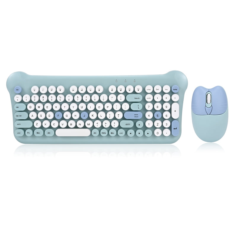 QW05 Multicolor Wireless Keyboard