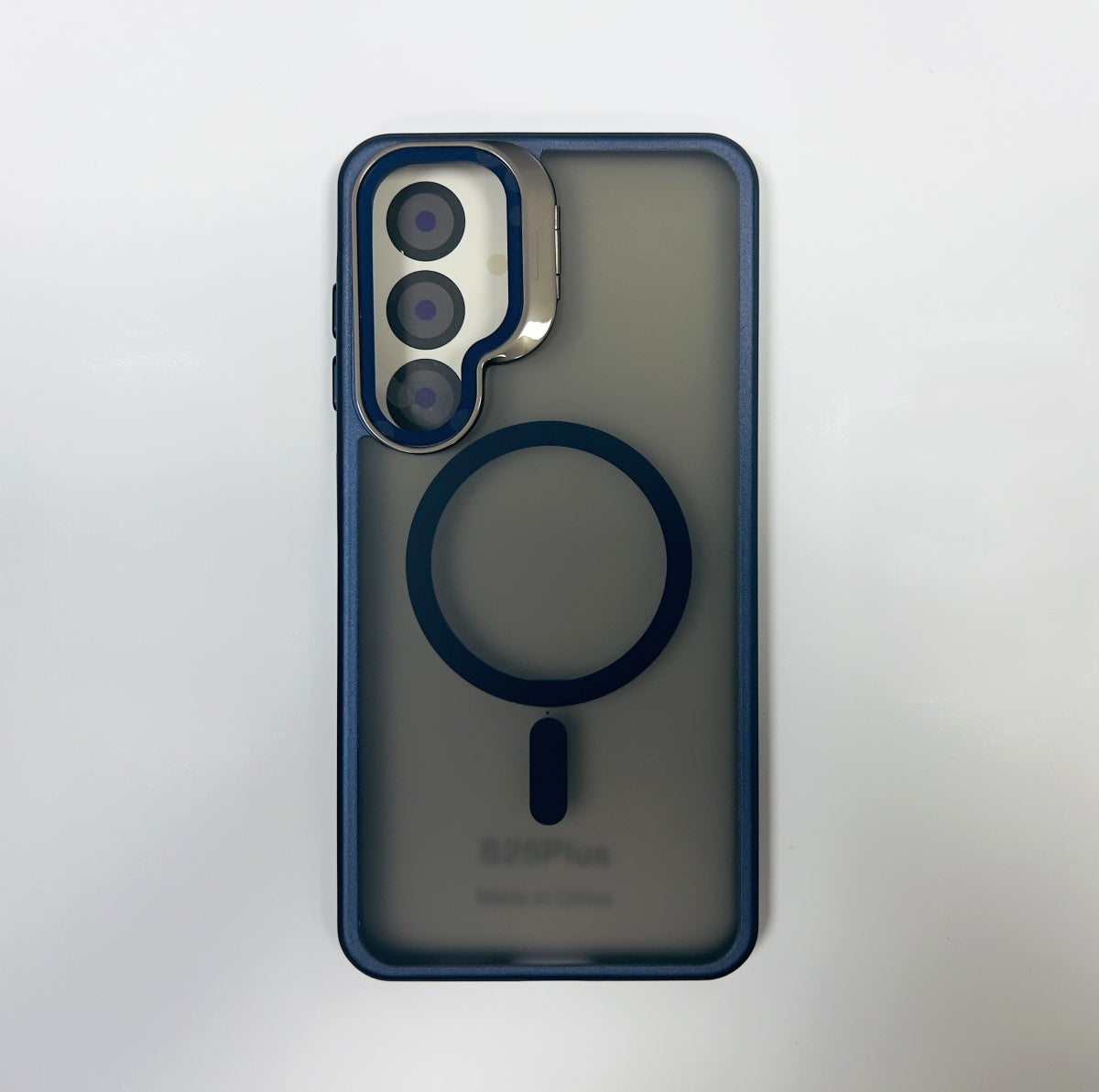 Samsung S936 Galaxy S25 Plus Classic Matte Magsafe Case with Camera Stash Stand