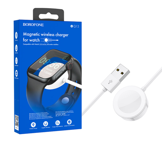 [SALE] Borofone BQ13 iWatch Wireless Charger Cable 1.2M