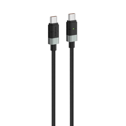 FONENG XS03 Type-C to Type-C 240W Metal Head Braided Cable 2M