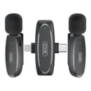 XO MKF10 Type-C+Lightning 2 in 1 Low Latency Wireless Microphone